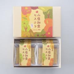 山鹿和栗カステラ【カットサイズ6個入】 1560円(税込)