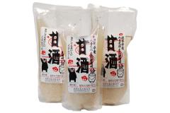 甘酒3本セット　1066円(税別)